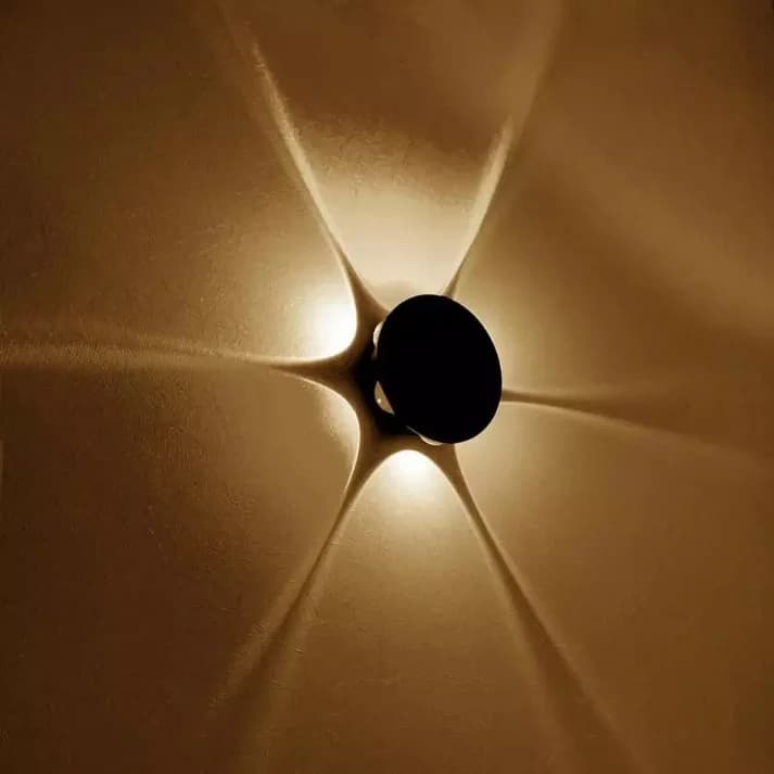 LED 6Wave Outdoor Waterproof Wall Light (Variant 2)