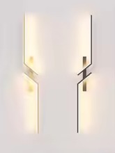 metal lightning linear wall light metal lightning linear wall light