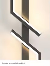 metal lightning linear wall light metal lightning linear wall light