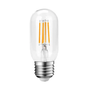 Home t45 vintage style e27 4w led filament tubular light bulb